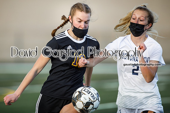 DeForest Girls Varsity Soccer vs Monona Grove May 2021