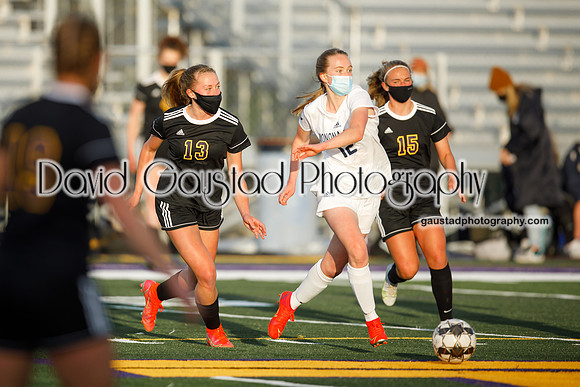 DeForest Girls Varsity Soccer vs Monona Grove May 2021