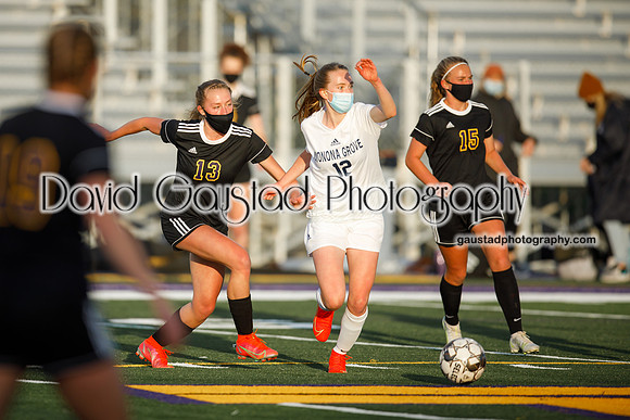 DeForest Girls Varsity Soccer vs Monona Grove May 2021