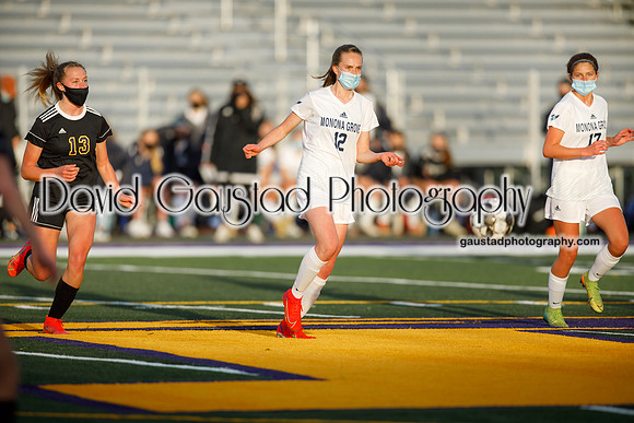 DeForest Girls Varsity Soccer vs Monona Grove May 2021