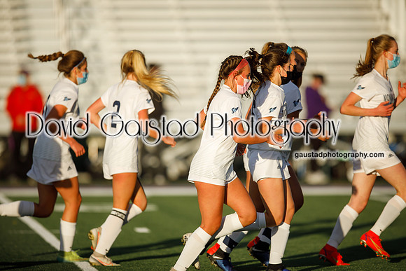 DeForest Girls Varsity Soccer vs Monona Grove May 2021