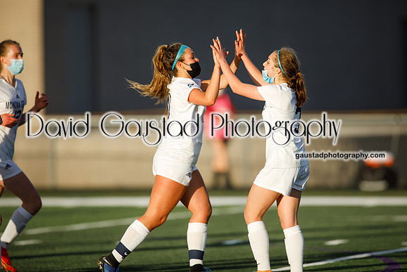 DeForest Girls Varsity Soccer vs Monona Grove May 2021