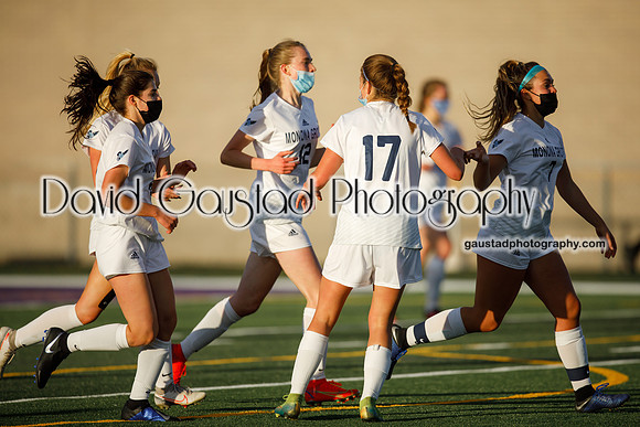 DeForest Girls Varsity Soccer vs Monona Grove May 2021