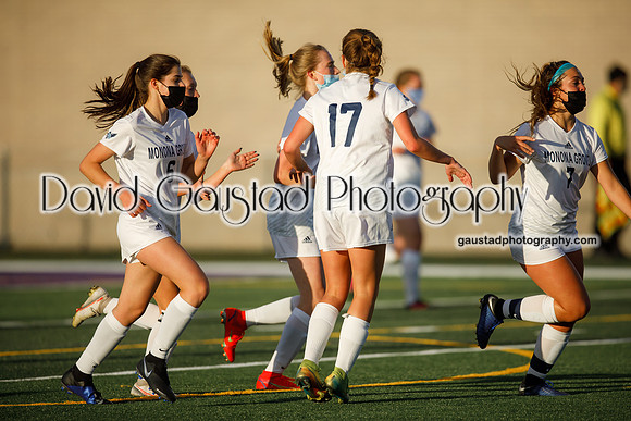 DeForest Girls Varsity Soccer vs Monona Grove May 2021