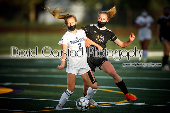 DeForest Girls Varsity Soccer vs Monona Grove May 2021