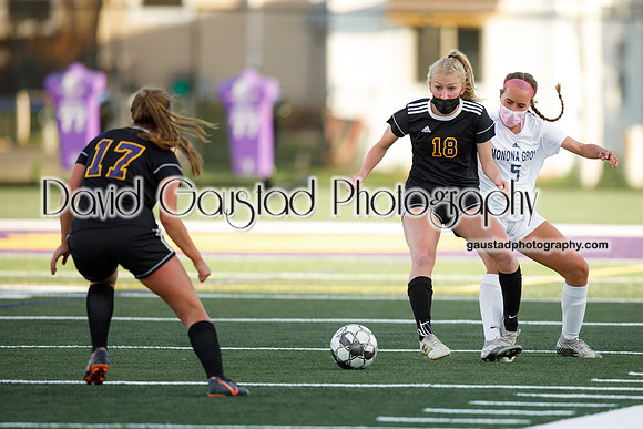 DeForest Girls Varsity Soccer vs Monona Grove May 2021