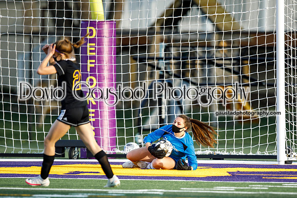 DeForest Girls Varsity Soccer vs Monona Grove May 2021