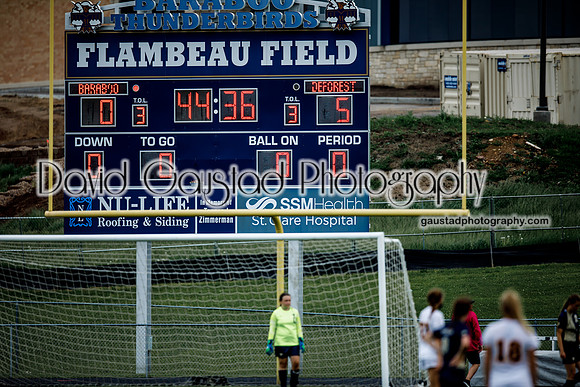 DeForest Varsity Girl's Soccer vs Baraboo