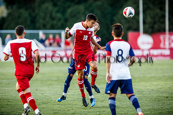 Wisconsin Men's Soccer team Isaac Schlenker