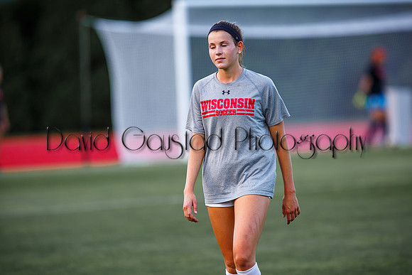 Wisconsin Women's Soccer team Lauren Rice vs FSU