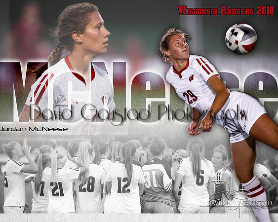 Jordan McNeese Wisconsin Badgers Women's Soccer Team