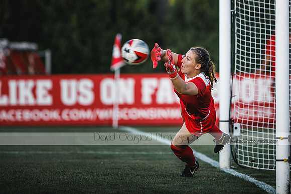 Wisconsin Women's Soccer team vs ISU