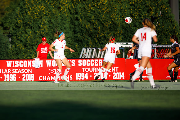 Wisconsin Women's Soccer team vs ISU