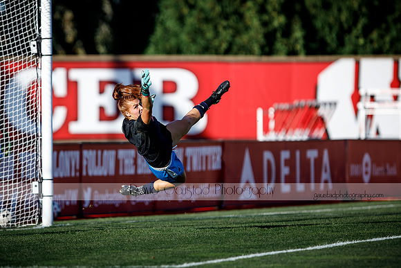 Jordyn Bloomer Wisconsin Women's Soccer team vs ISU
