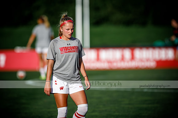 Wisconsin Women's Soccer team vs ISU