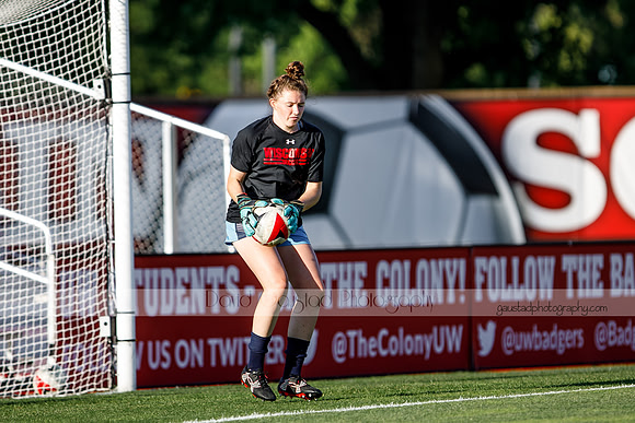 Wisconsin Women's Soccer team vs ISU