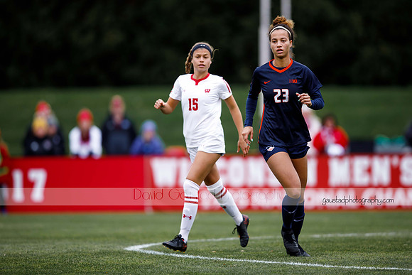 Wisconsin Women's Soccer Team vs. Illinois