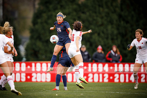 Wisconsin Women's Soccer Team vs. Illinois