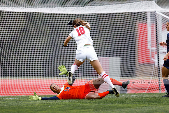 Lexi Tye Wisconsin Women's Soccer Team vs. Illinois