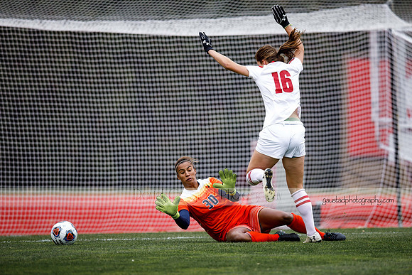 Lexi Tye Wisconsin Women's Soccer Team vs. Illinois