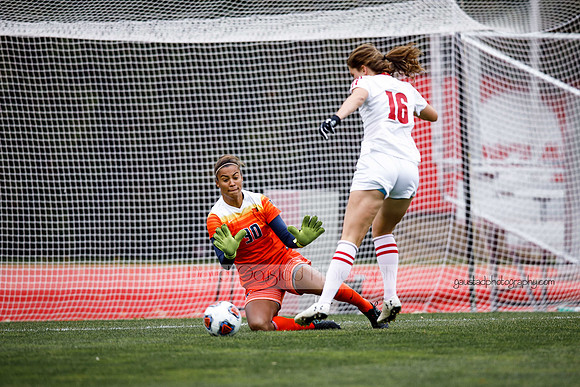 Lexi Tye Wisconsin Women's Soccer Team vs. Illinois