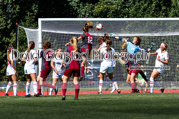 Loyola struck first with a goal by Abby Swanson