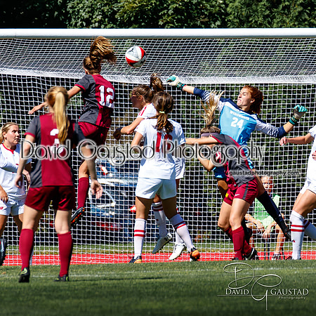 Loyola goal by Abby Swanson