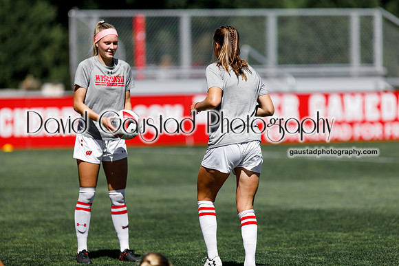 Camryn Biegalski Wisconsin Badgers Women's Soccer vs Loyola Ramblers