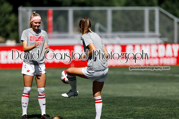 Camryn Biegalski Wisconsin Badgers Women's Soccer vs Loyola Ramblers