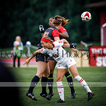 Dani Rhodes Wisconsin Women's Soccer Team vs. Maryland