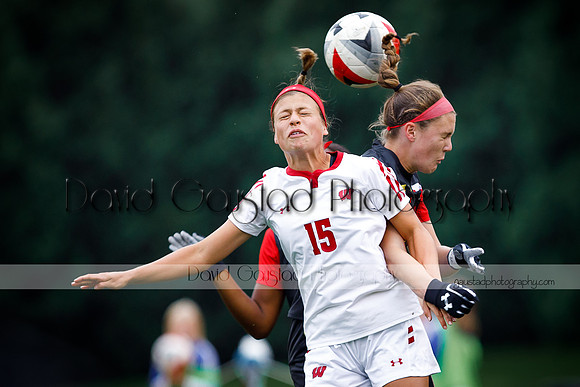 Dani Rhodes Wisconsin Women's Soccer Team vs. Maryland