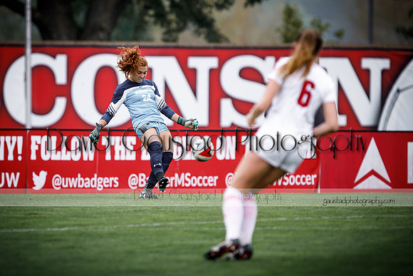 Jordyn Bloomer Wisconsin Women's Soccer Team vs. Maryland
