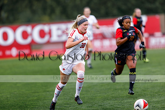 Wisconsin Women's Soccer Team vs. Maryland