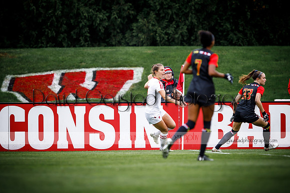 Wisconsin Women's Soccer Team vs. Maryland