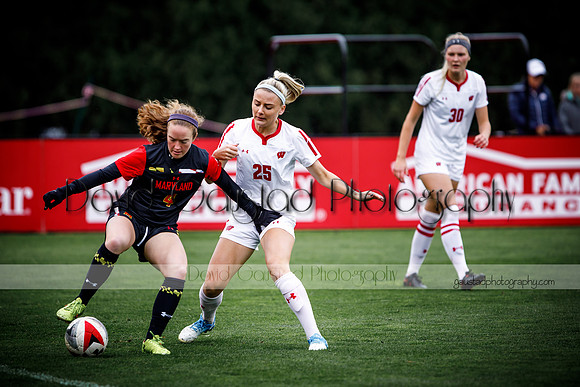 Wisconsin Women's Soccer Team vs. Maryland