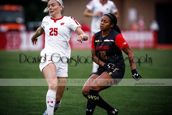 Wisconsin Women's Soccer Team vs. Maryland