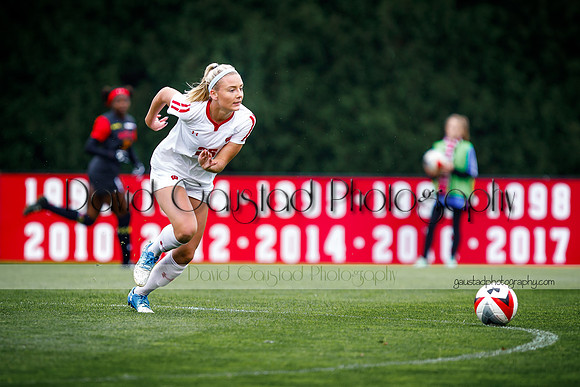 Wisconsin Women's Soccer Team vs. Maryland