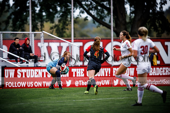 Jordyn Bloomer Wisconsin Women's Soccer Team vs. Maryland