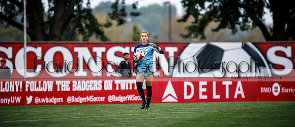 Jordyn Bloomer Wisconsin Women's Soccer Team vs. Maryland
