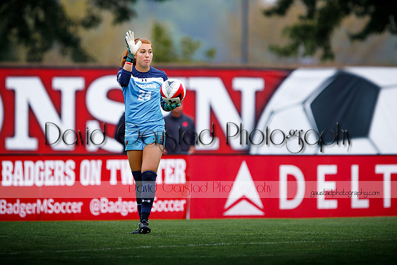 Jordyn Bloomer Wisconsin Women's Soccer Team vs. Maryland