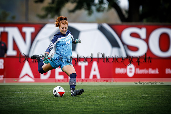 Jordyn Bloomer Wisconsin Women's Soccer Team vs. Maryland