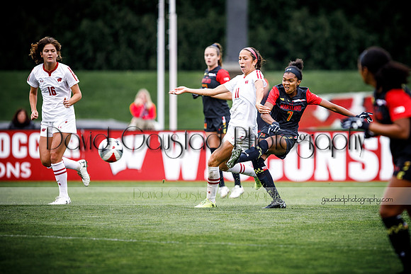 Wisconsin Women's Soccer Team vs. Maryland
