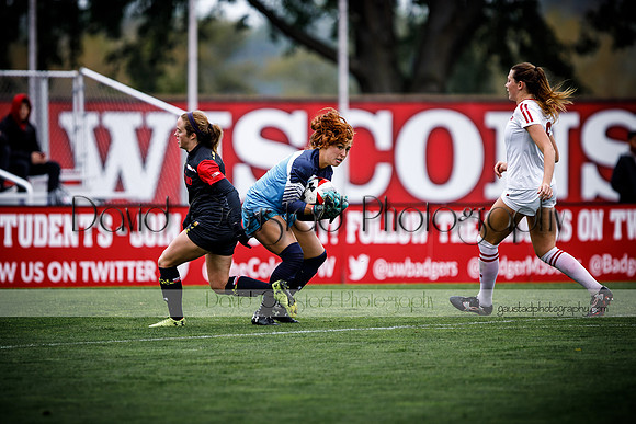Jordyn Bloomer Wisconsin Women's Soccer Team vs. Maryland