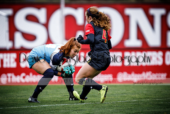 Jordyn Bloomer Wisconsin Women's Soccer Team vs. Maryland