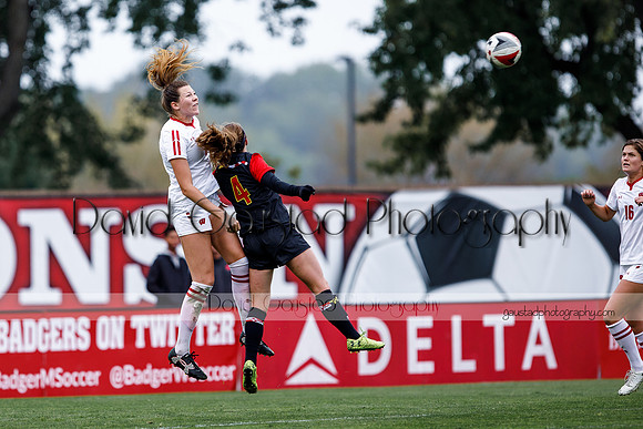 Wisconsin Women's Soccer Team vs. Maryland