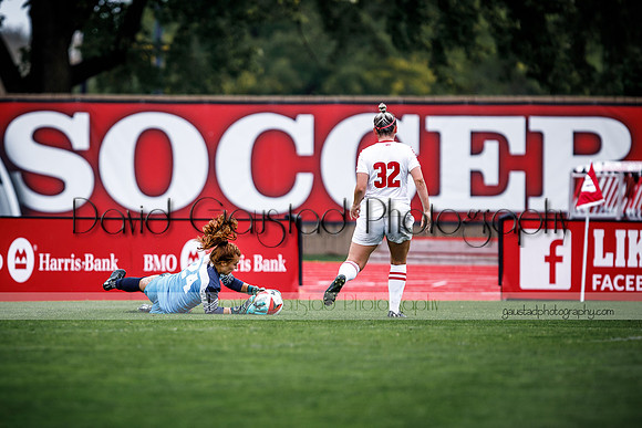 Jordyn Bloomer Wisconsin Women's Soccer Team vs. Maryland