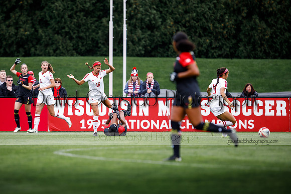 Wisconsin Women's Soccer Team vs. Maryland