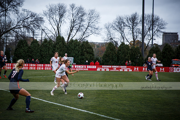Wisconsin Women's Soccer Team vs. Illinois