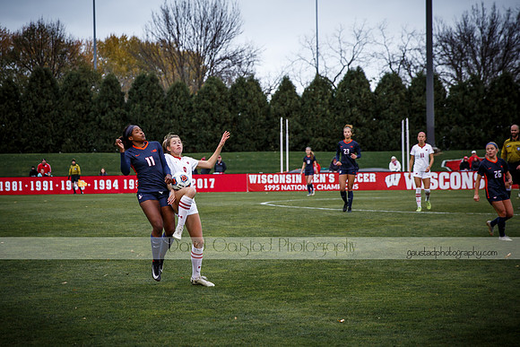 Wisconsin Women's Soccer Team vs. Illinois