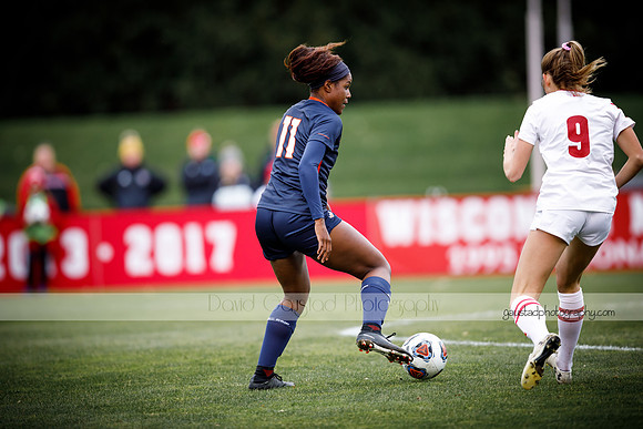 Wisconsin Women's Soccer Team vs. Illinois